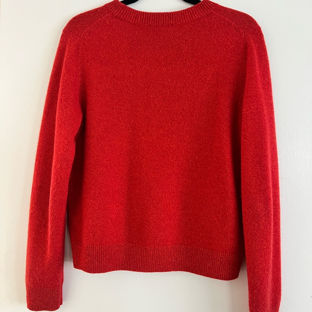 COS Bright Red Pullover Sweater